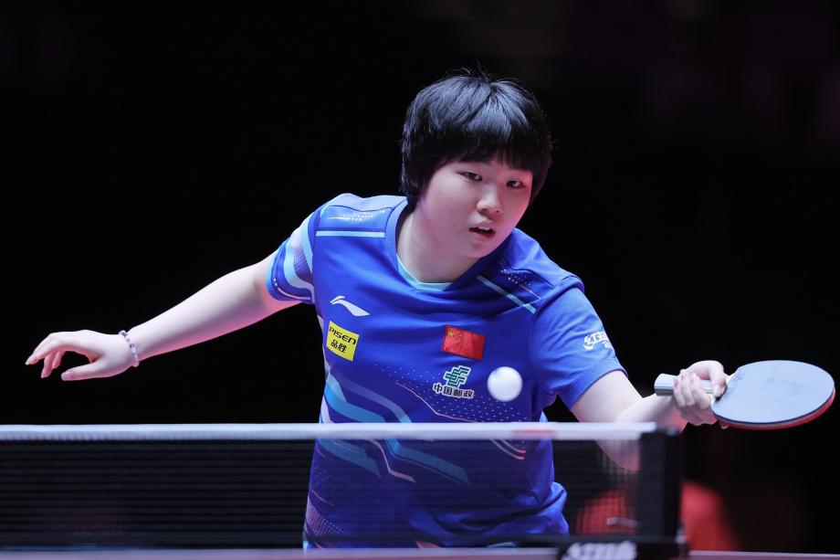 [图]蒯曼4-0横扫徐孝元晋级下一轮  八强 下轮对阵王曼昱WTT美国大满贯赛国乒赛程林诗栋