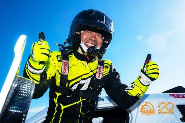 韩魏创记录 的第4次夺取环塔越野赛汽车组总第一名